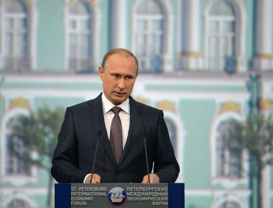 President Vladimir Putin's visit to St. Petersburg. Day two