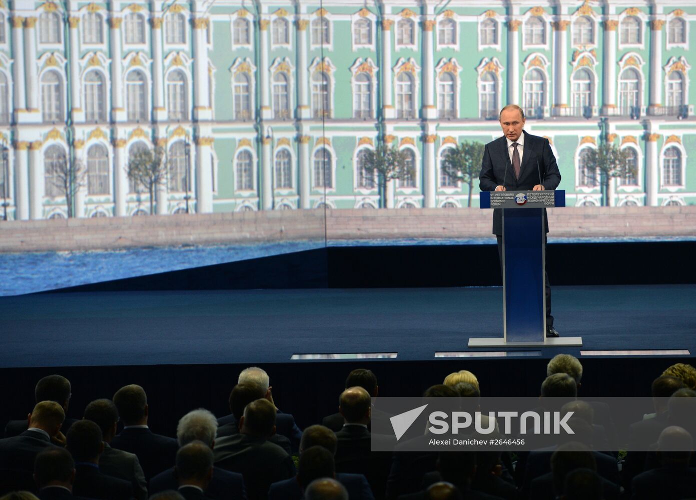 President Vladimir Putin's visit to St. Petersburg. Day Two