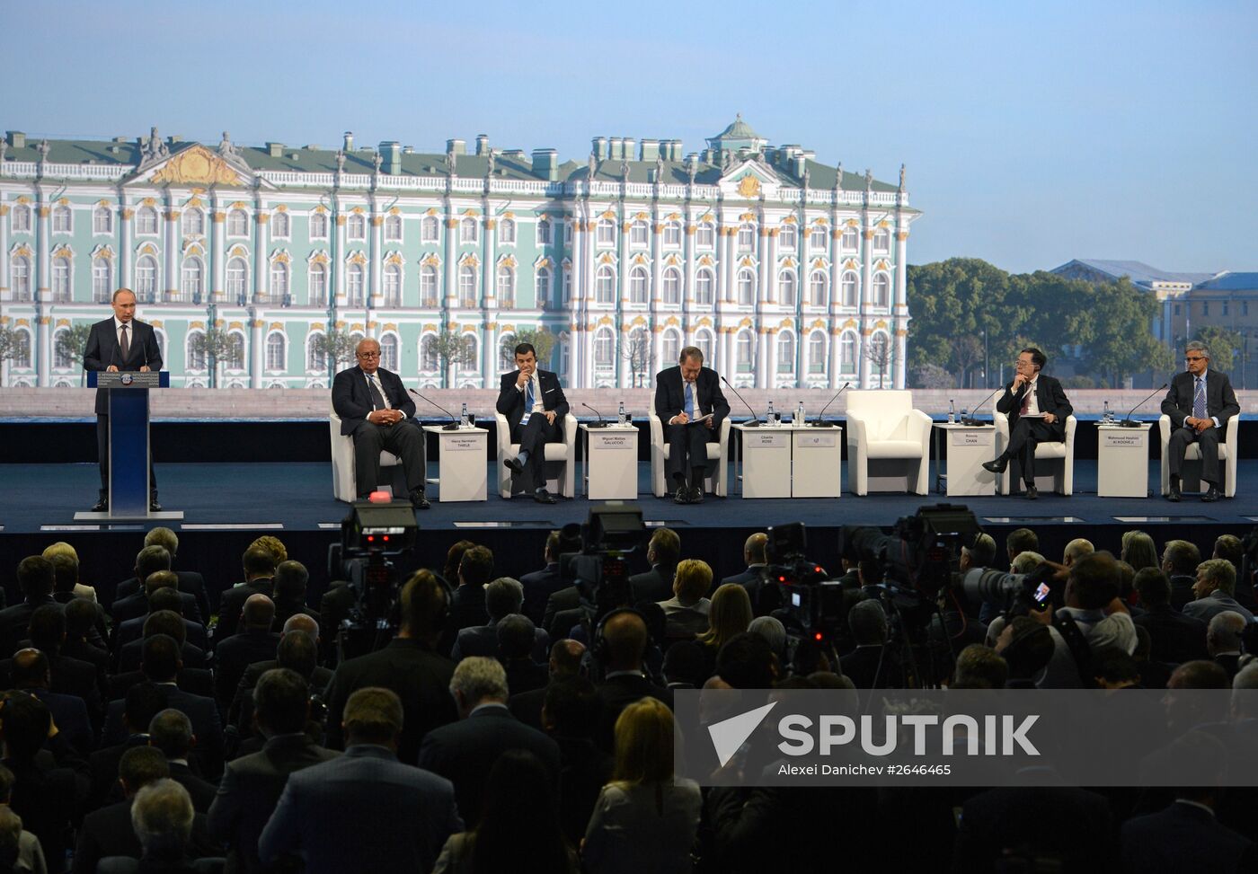 President Vladimir Putin's visit to St. Petersburg. Day Two