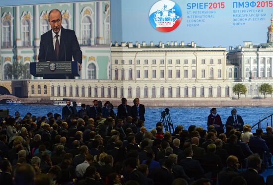 President Vladimir Putin's visit to St. Petersburg. Day Two