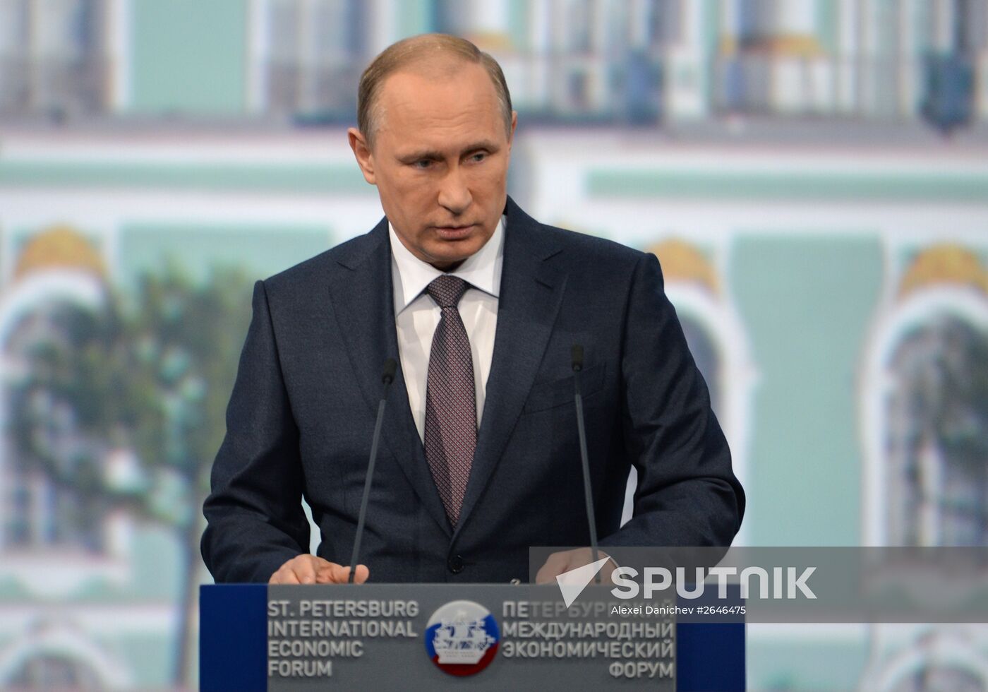 President Vladimir Putin's visit to St. Petersburg. Day Two