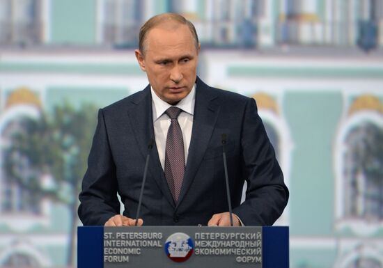 President Vladimir Putin's visit to St. Petersburg. Day Two