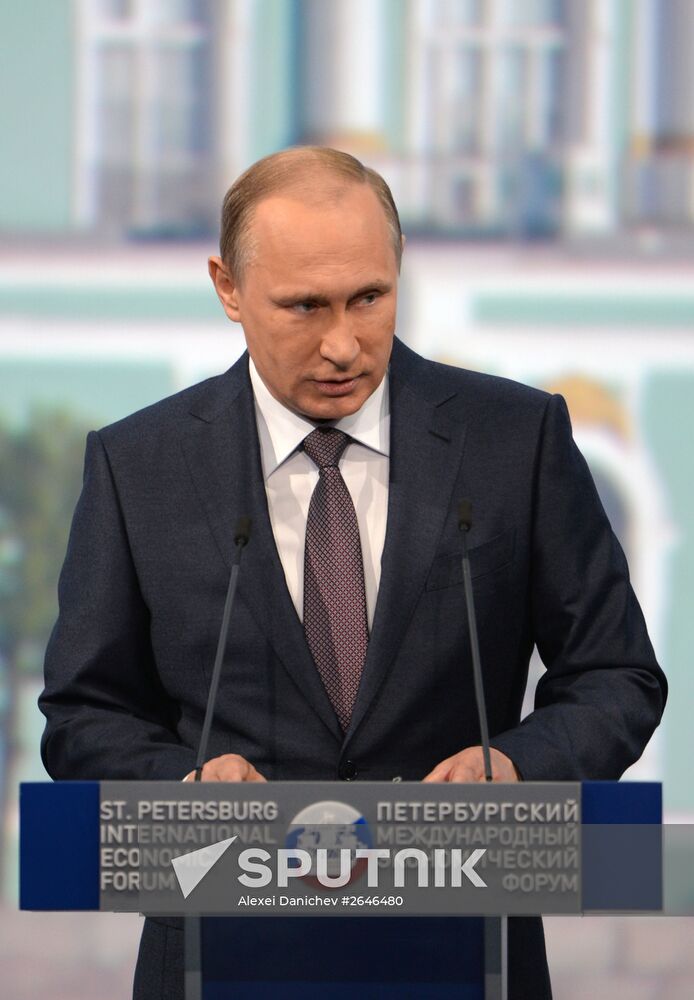 President Vladimir Putin's visit to St. Petersburg. Day Two