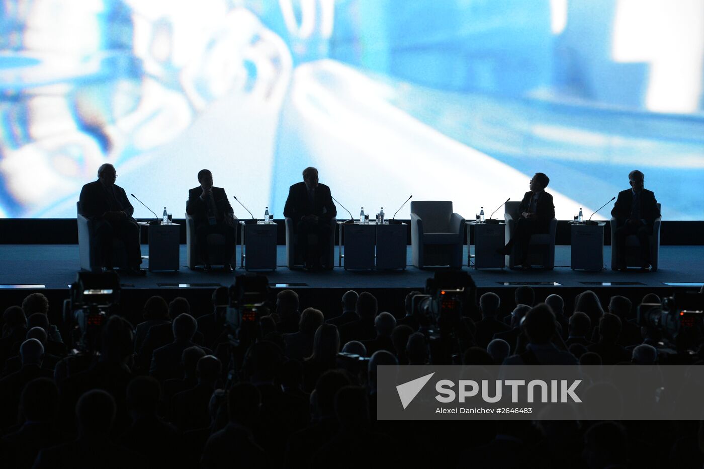 Plenary session at 2015 St. Petersburg International Economic Forum