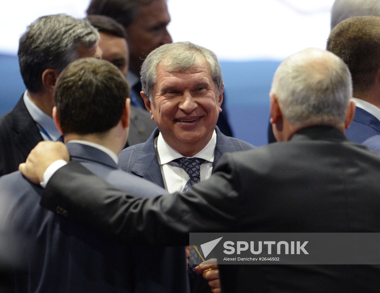 Plenary session at 2015 St. Petersburg International Economic Forum