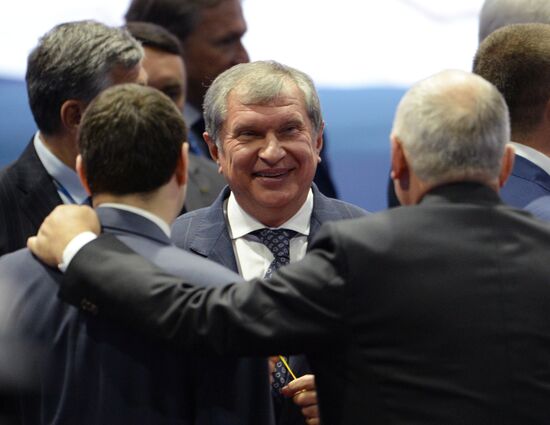 Plenary session at 2015 St. Petersburg International Economic Forum