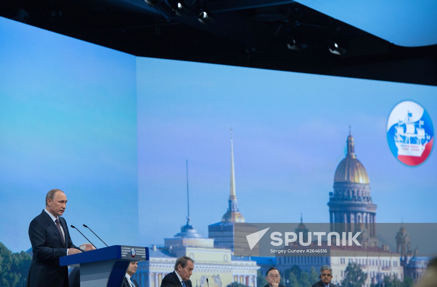 President Vladimir Putin's visit to St. Petersburg. Day Two