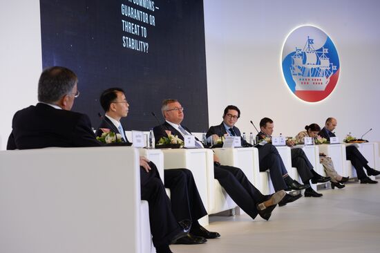 Global Finance as a Commons – Guarantor or Threat to Stability? panel session at SPIEF 2015