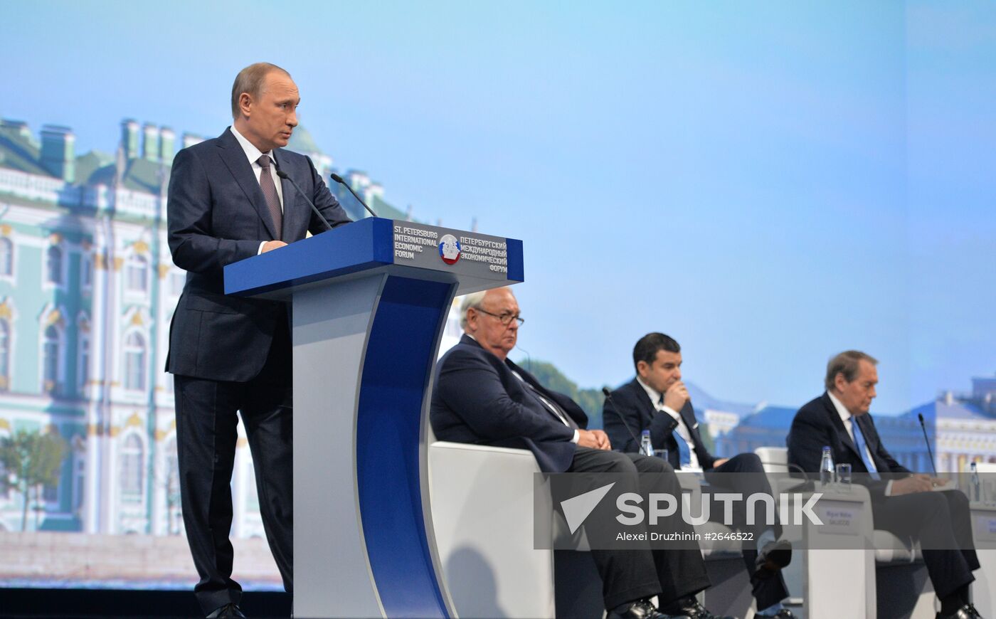 President Vladimir Putin's visit to St. Petersburg. Day two
