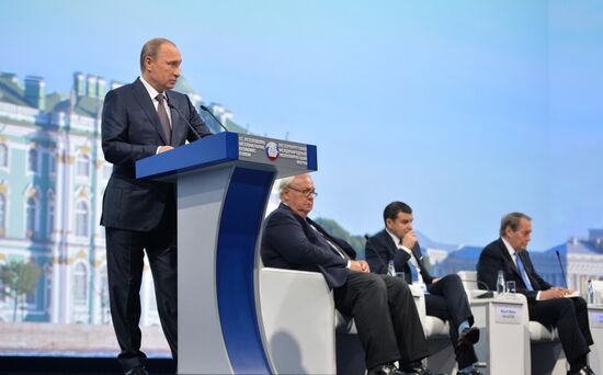 President Vladimir Putin's visit to St. Petersburg. Day two