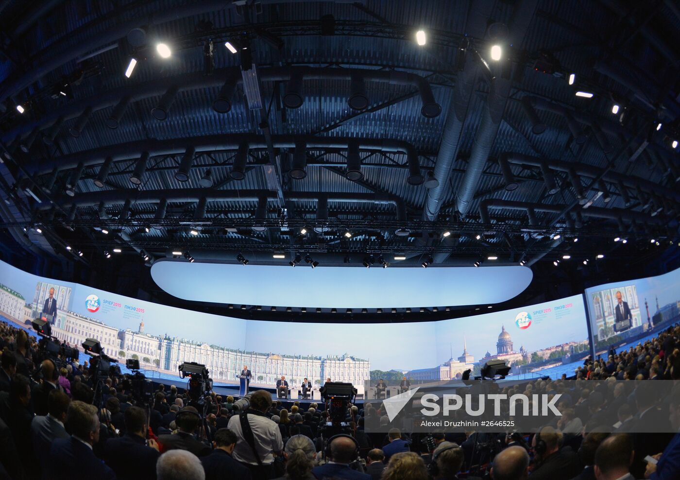 President Vladimir Putin's visit to St. Petersburg. Day Two