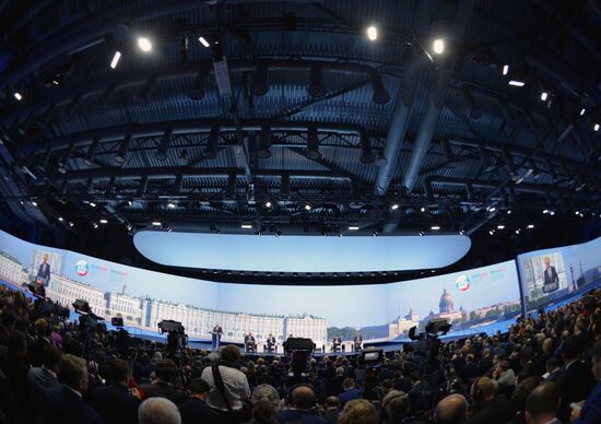 President Vladimir Putin's visit to St. Petersburg. Day Two