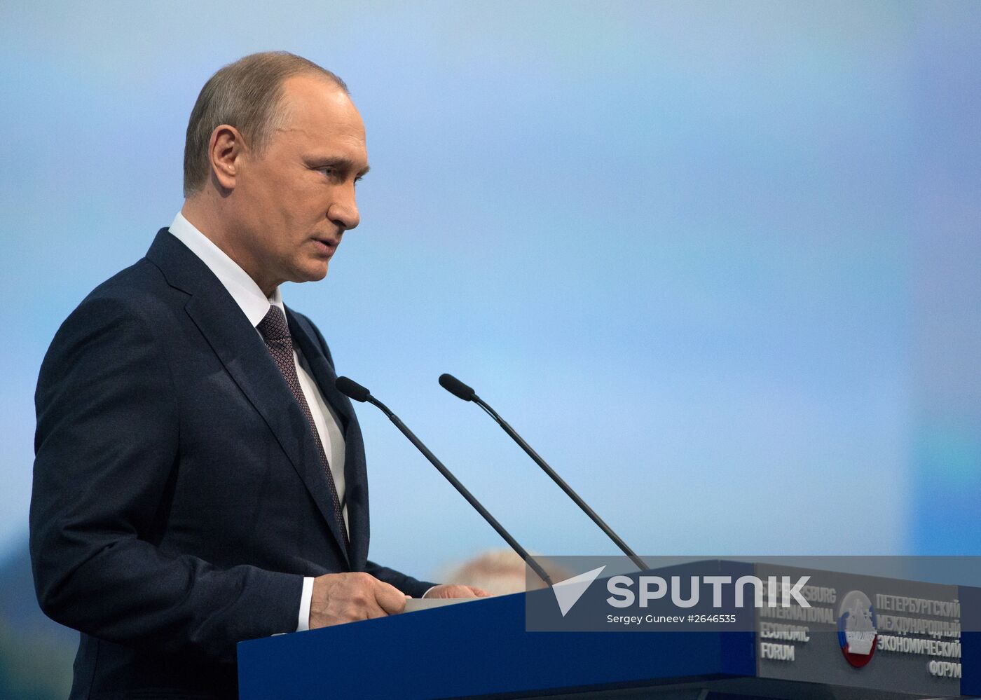 President Vladimir Putin's visit to St. Petersburg. Day two