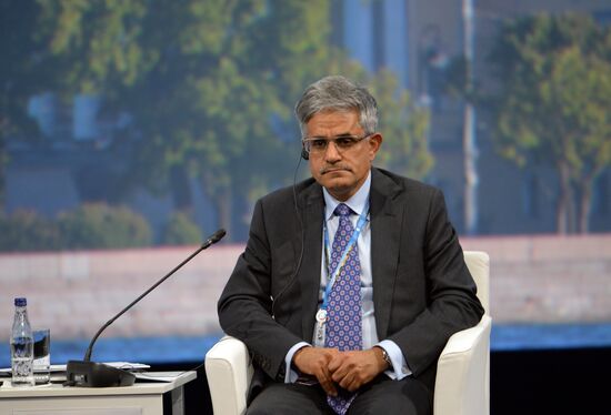 Plenary session at 2015 St. Petersburg International Economic Forum