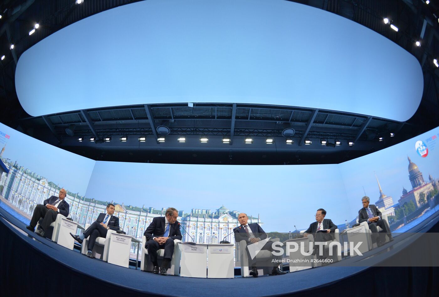 President Vladimir Putin's visit to St. Petersburg. Day Two