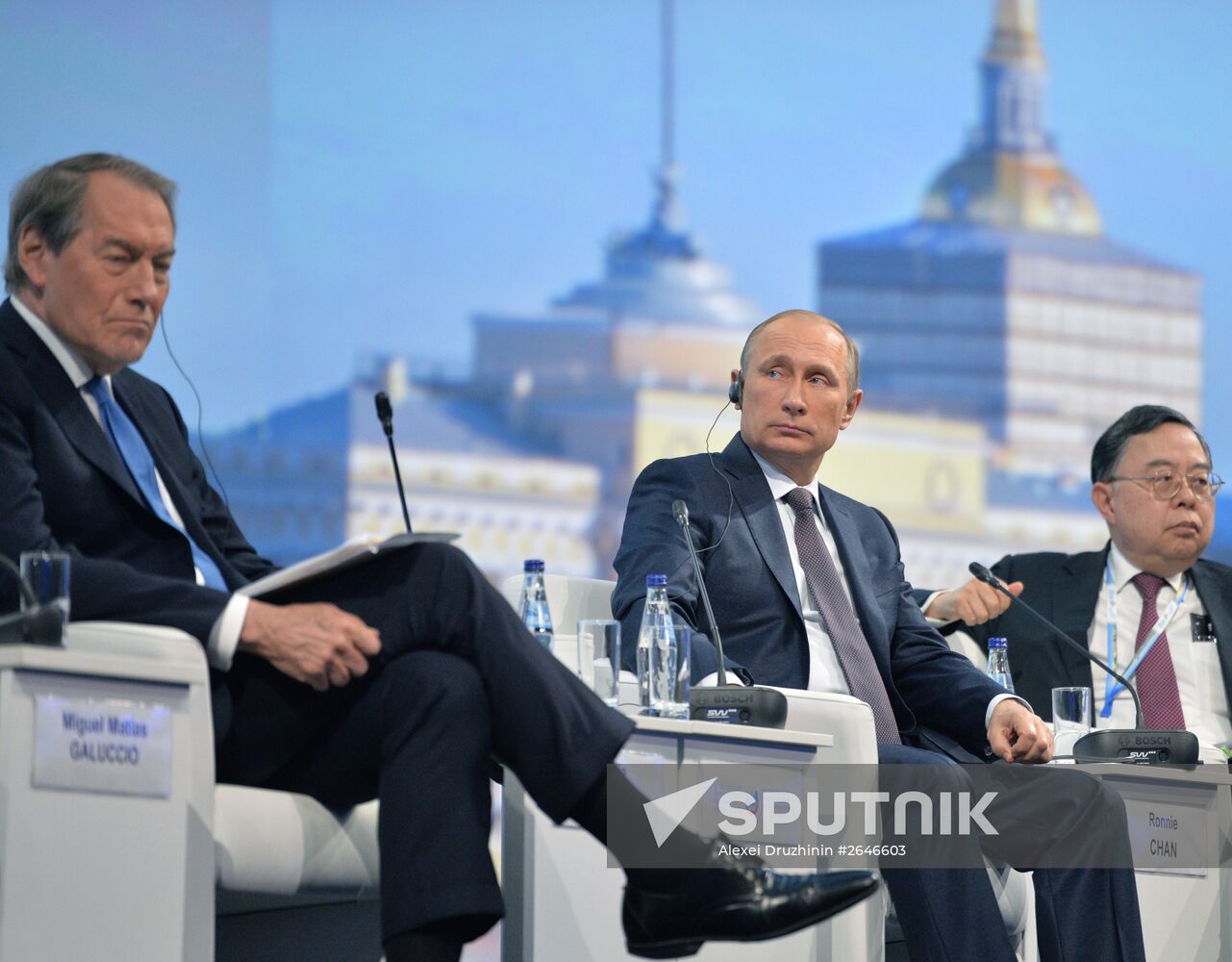 President Vladimir Putin's visit to St. Petersburg. Day Two