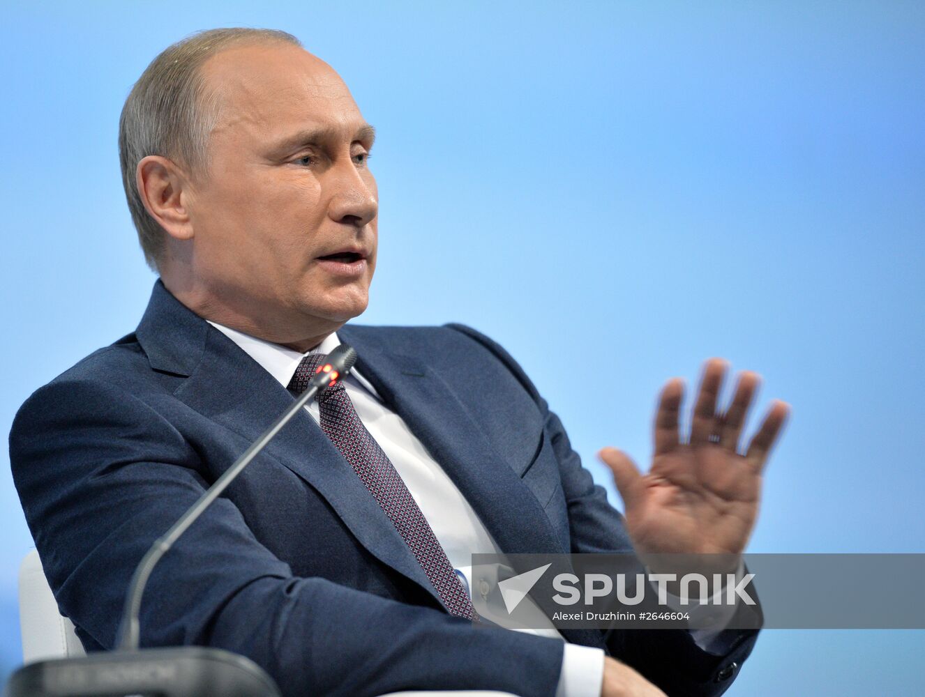 President Vladimir Putin's visit to St. Petersburg. Day Two