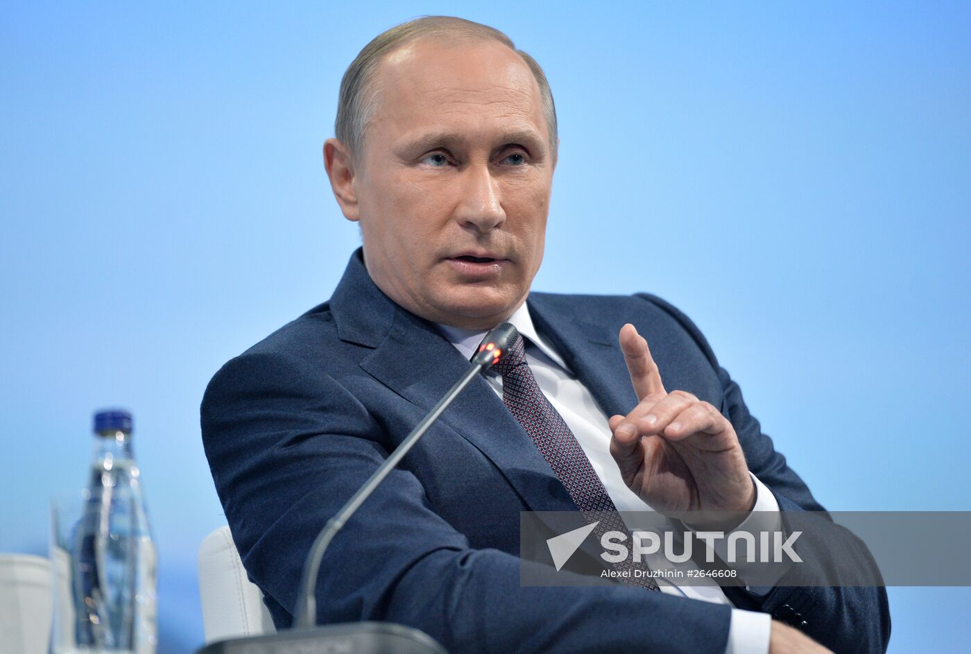 President Vladimir Putin's visit to St. Petersburg. Day Two