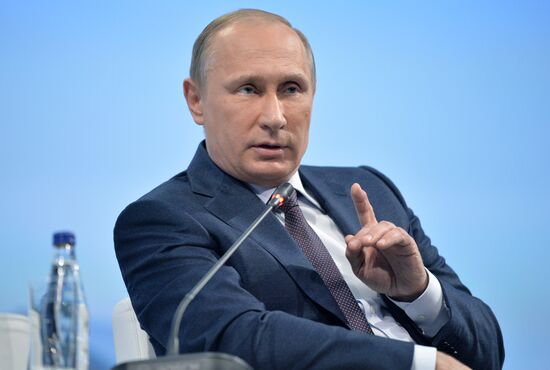 President Vladimir Putin's visit to St. Petersburg. Day Two