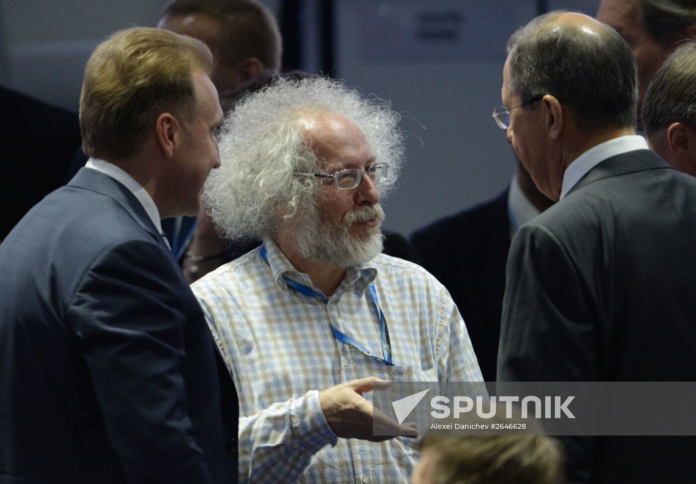 Plenary session at 2015 St. Petersburg International Economic Forum