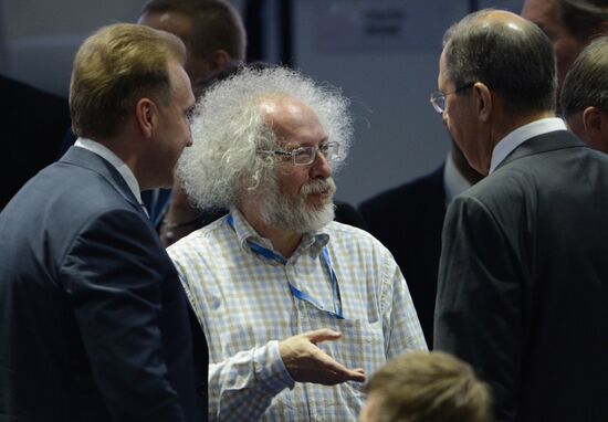 Plenary session at 2015 St. Petersburg International Economic Forum