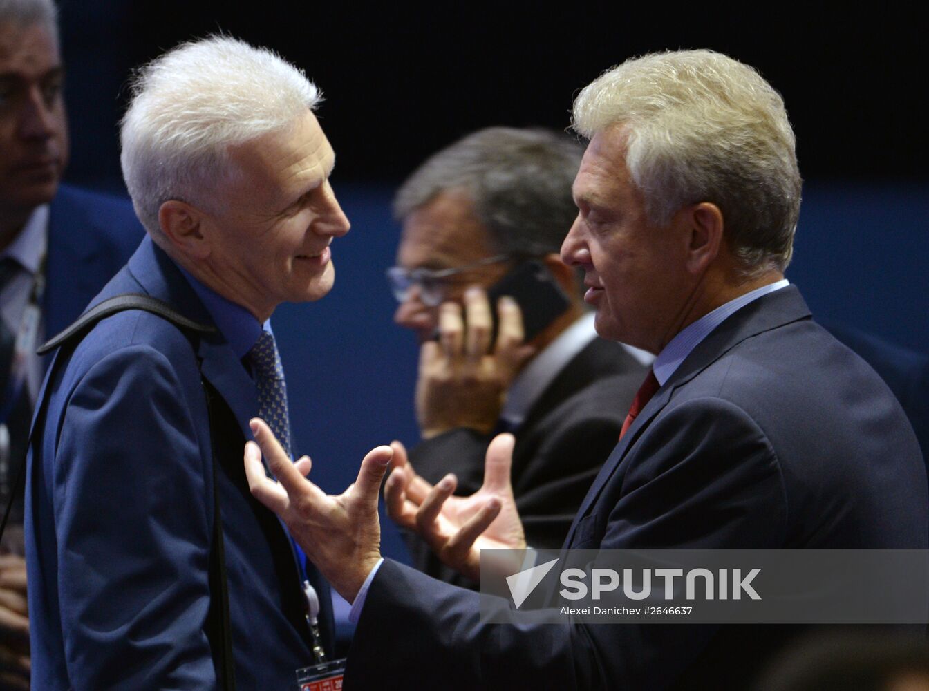 Plenary session at 2015 St. Petersburg International Economic Forum