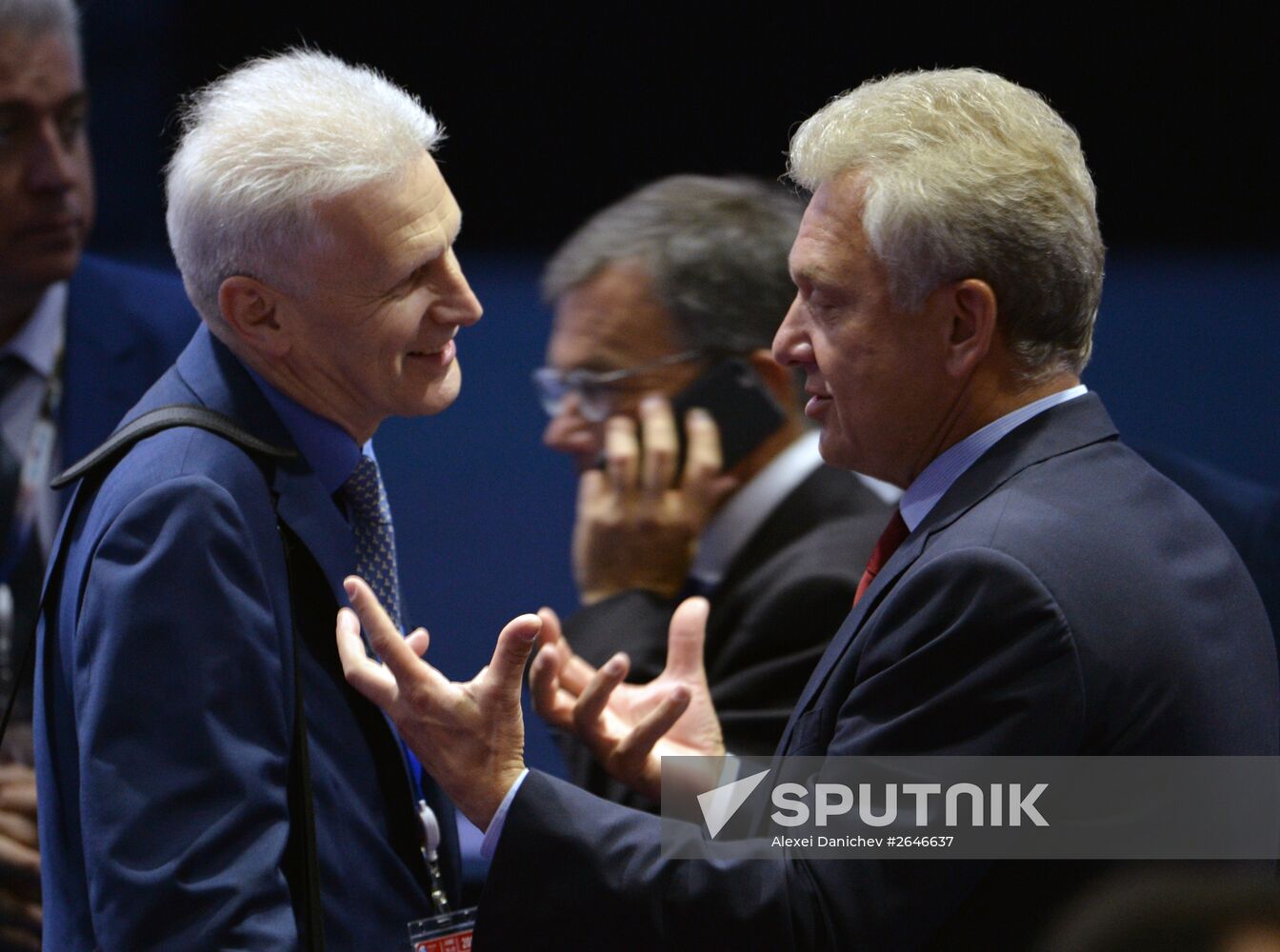 Plenary session at 2015 St. Petersburg International Economic Forum