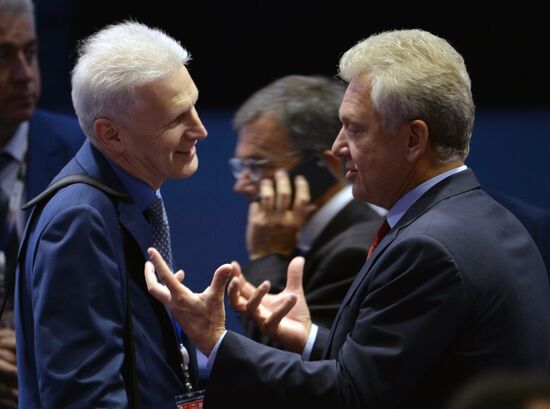 Plenary session at 2015 St. Petersburg International Economic Forum