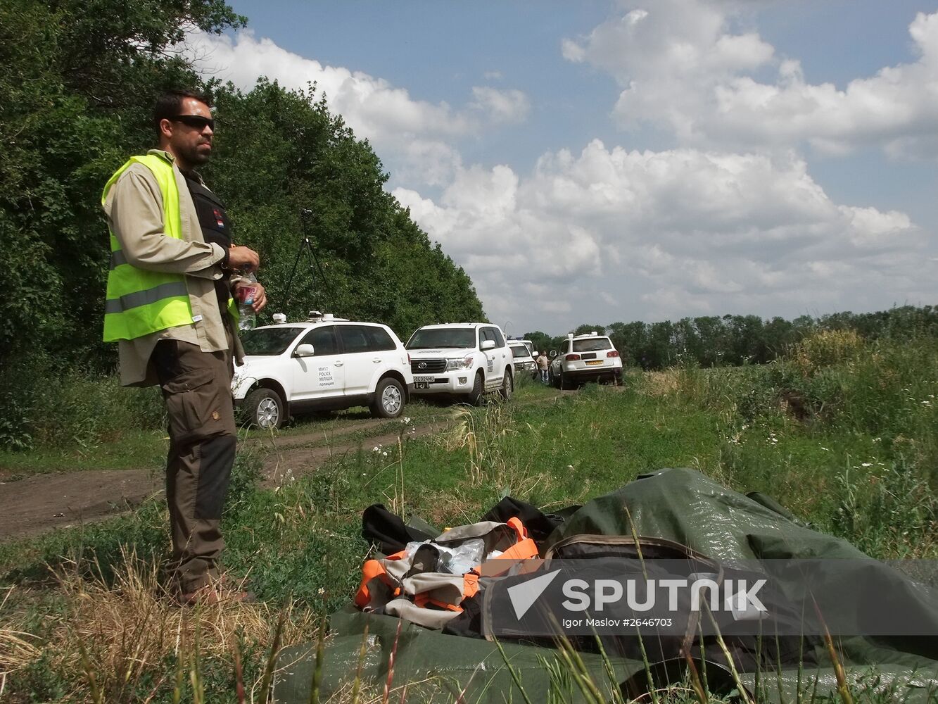 International experts arrive in Donetsk to investigate Malaysian MH17 Boeing crash