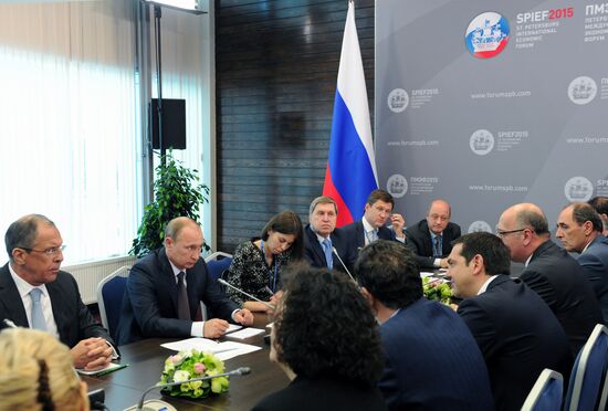 Russian President Vladimir Putin's working visit to St. Petersburg. Day Two