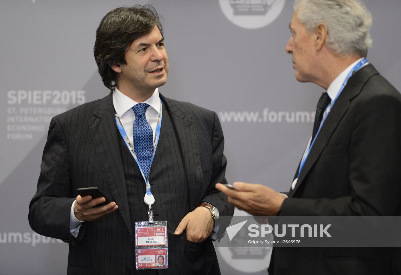 2015 St. Petersburg International Economic Forum (SPIEF). Day Two