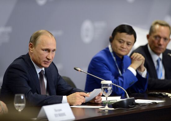 President Vladimir Putin's working trip to St. Petersburg. Day Two