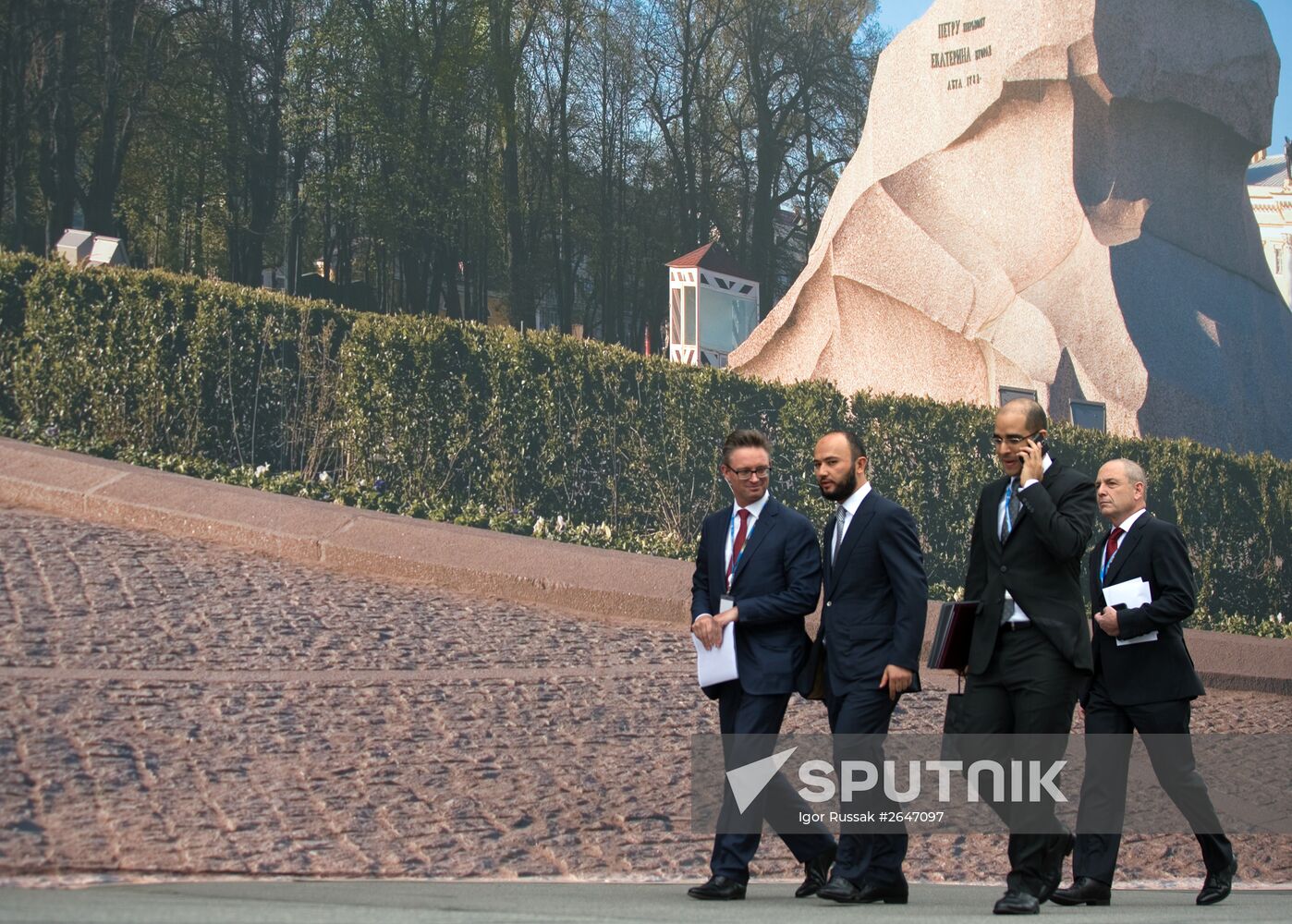 Plenary meeting at 2015 St. Petersburg International Economic Forum