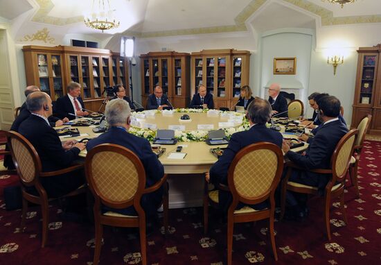 President Vladimir Putin's visit to St. Petersburg. Day two