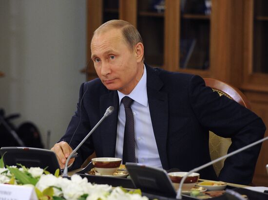 President Vladimir Putin's visit to St. Petersburg. Day two