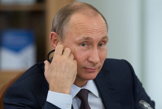 President Vladimir Putin's visit to St. Petersburg. Day two