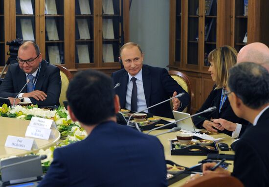 President Vladimir Putin's visit to St. Petersburg. Day two
