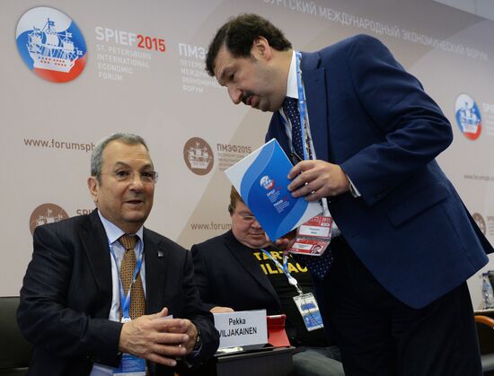 Panel Session, Unlocking the Potential Growth of the Knowledge Economy, at SPIEF 2015
