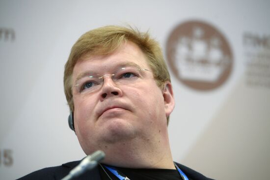 Panel Session, Unlocking the Potential Growth of the Knowledge Economy, at SPIEF 2015