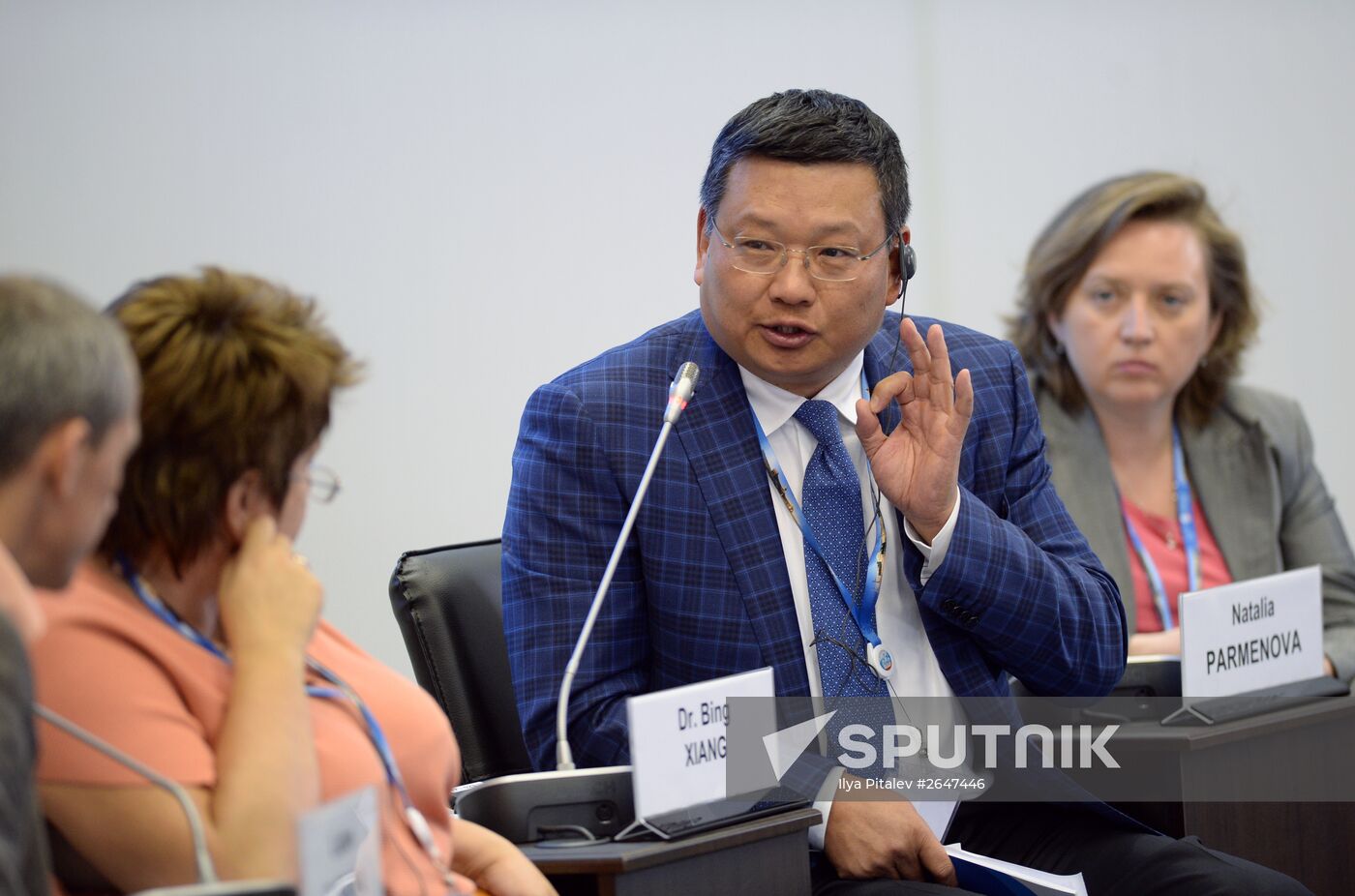 Panel Session, Unlocking the Potential Growth of the Knowledge Economy, at SPIEF 2015