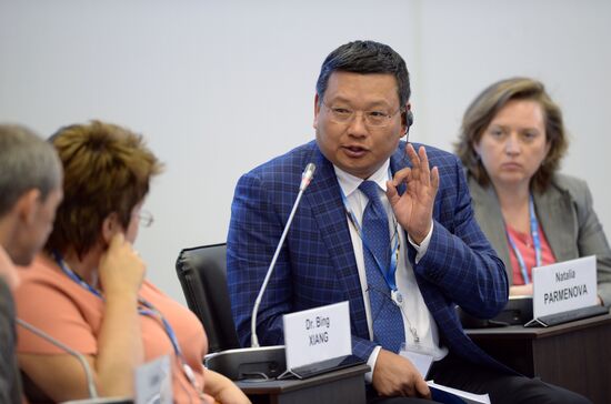 Panel Session, Unlocking the Potential Growth of the Knowledge Economy, at SPIEF 2015