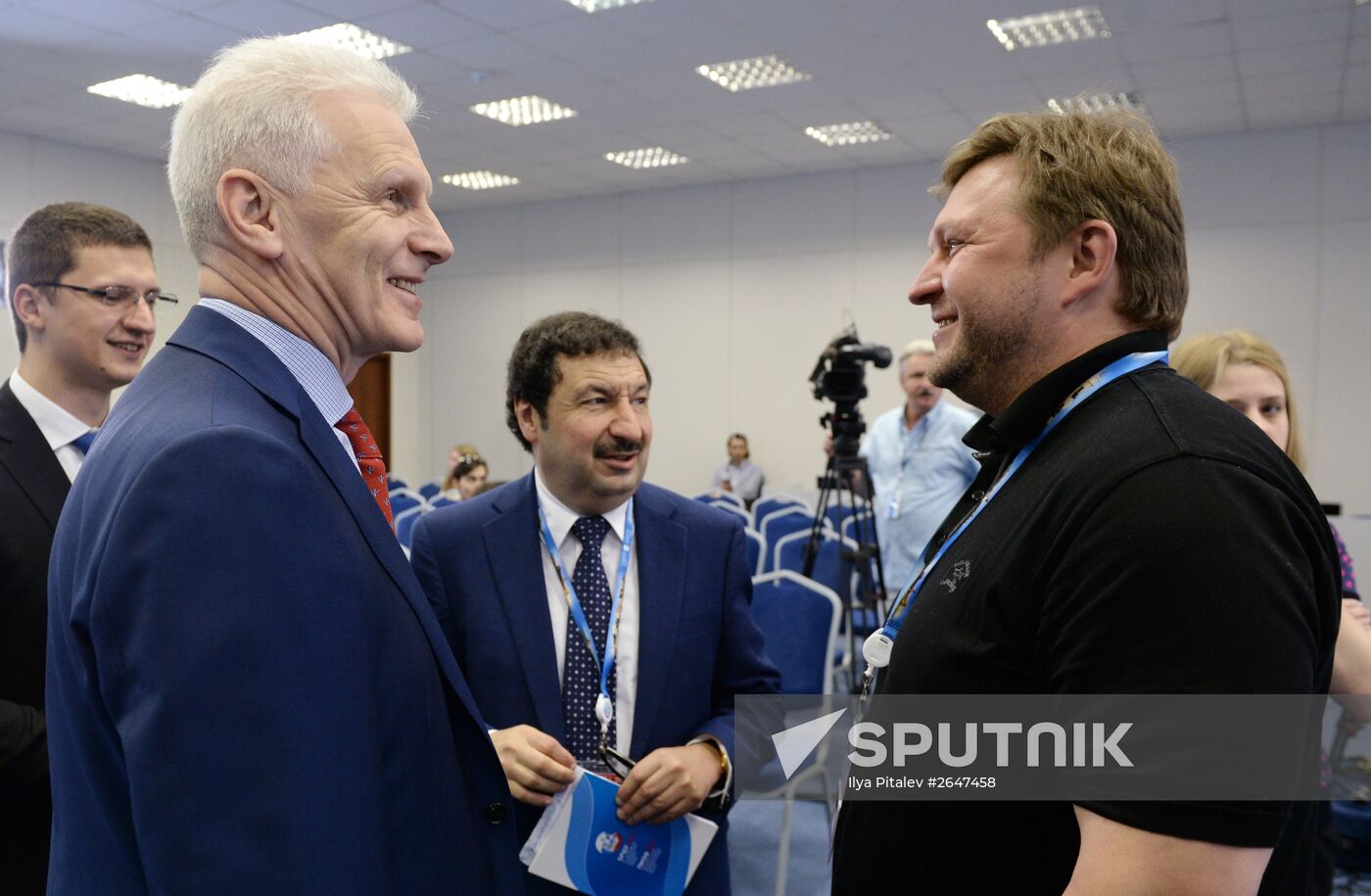 Panel Session, Unlocking the Potential Growth of the Knowledge Economy, at SPIEF 2015