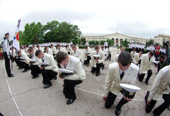 Graduation at Admiral Pavel Nakhimov Black Sea Higher Naval School