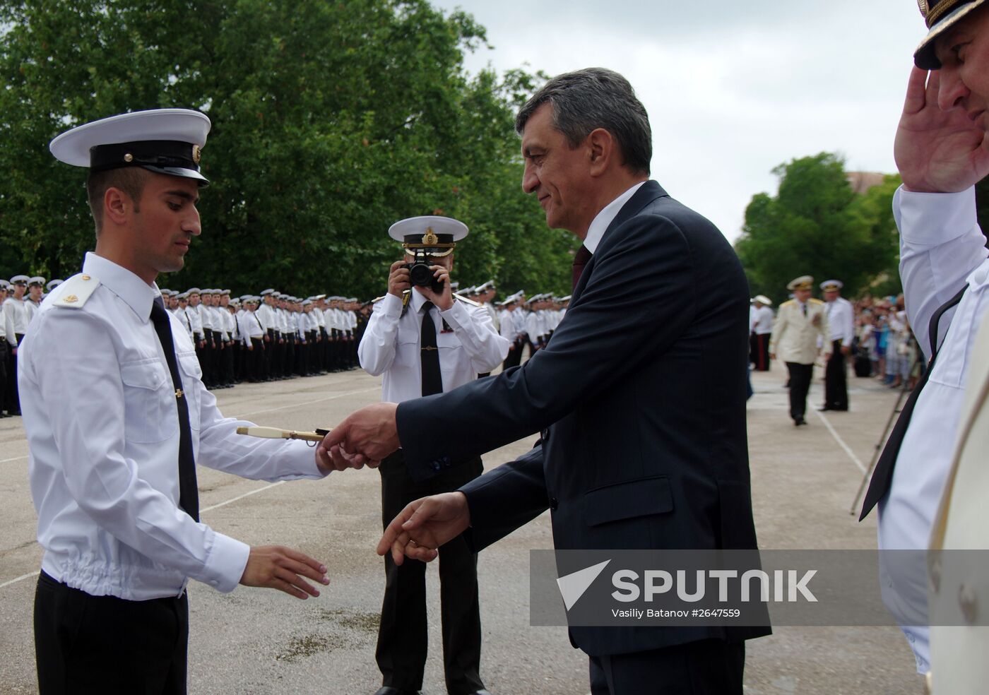 Graduation at Admiral Pavel Nakhimov Black Sea Higher Naval School
