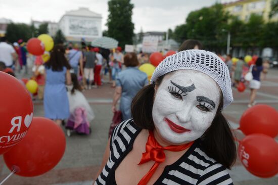 2015 Stroller Parade in Ufa