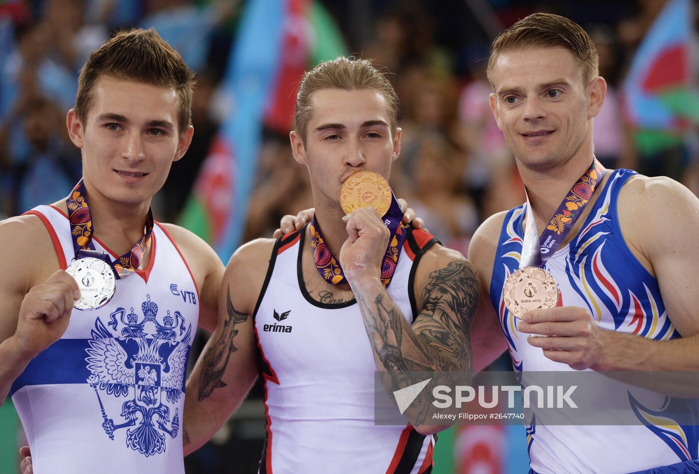 2015 European Games. Artistic gymnastics