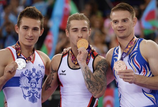 2015 European Games. Artistic gymnastics