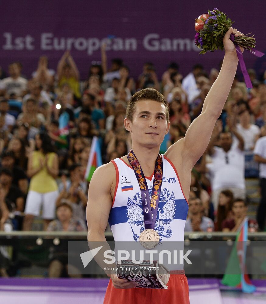 2015 European Games. Artistic Gymanstics
