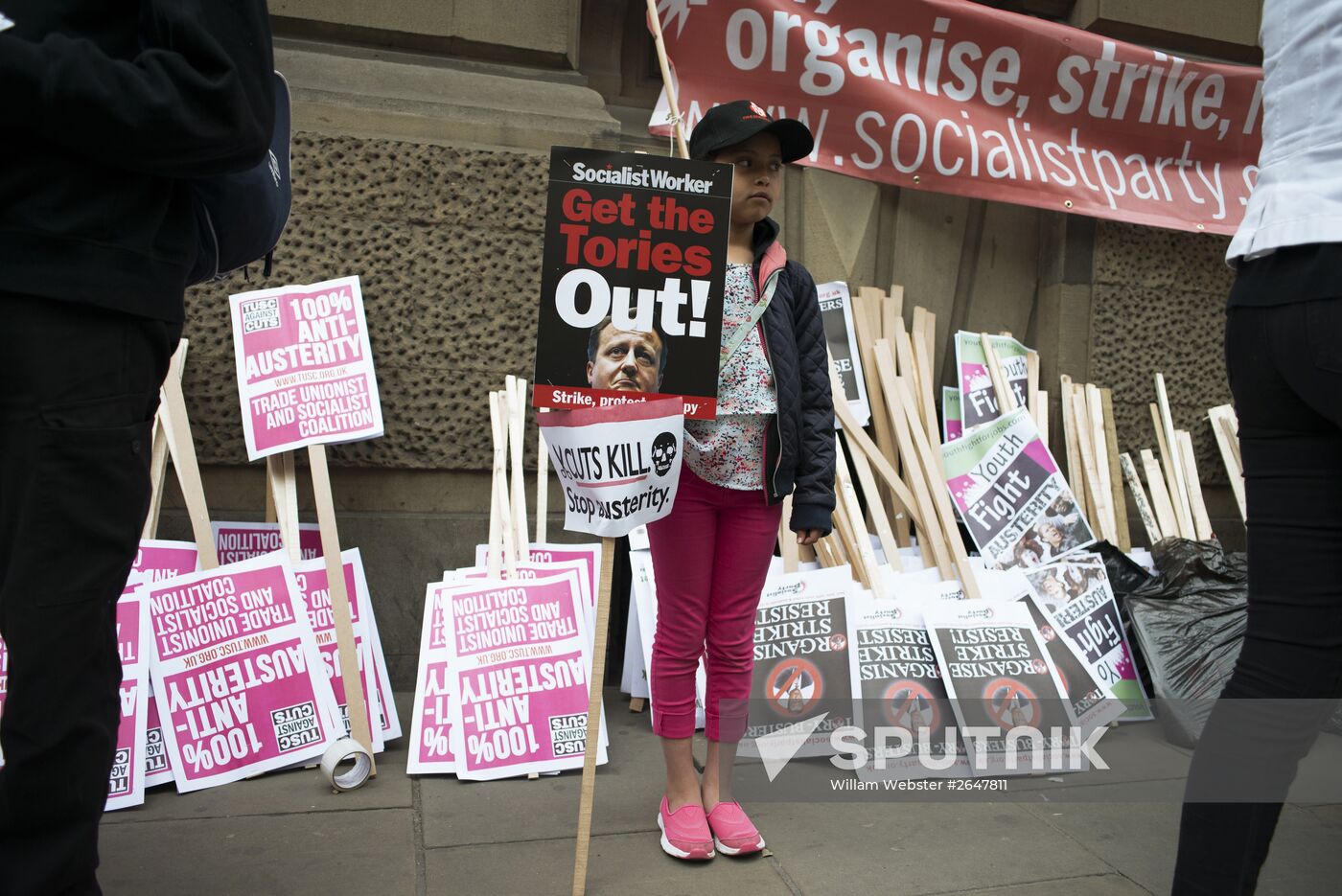 Anti-austerity rally in London