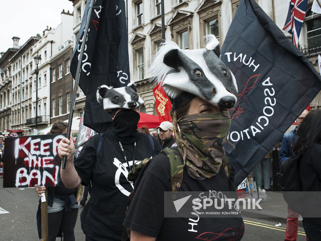 Anti-austerity rally in London